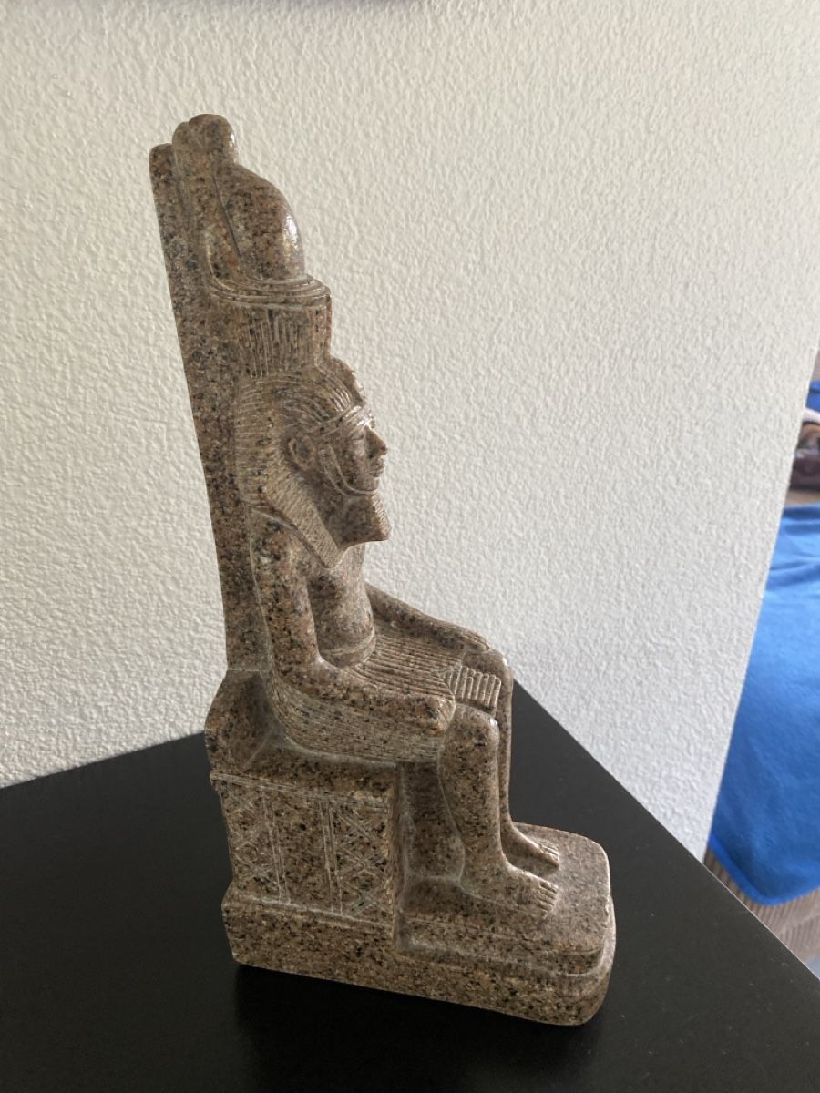 Skulpturen & Statuen: Antike Figur Ägyptischer Pharao – Gebraucht aus Villnachern von kroost 2