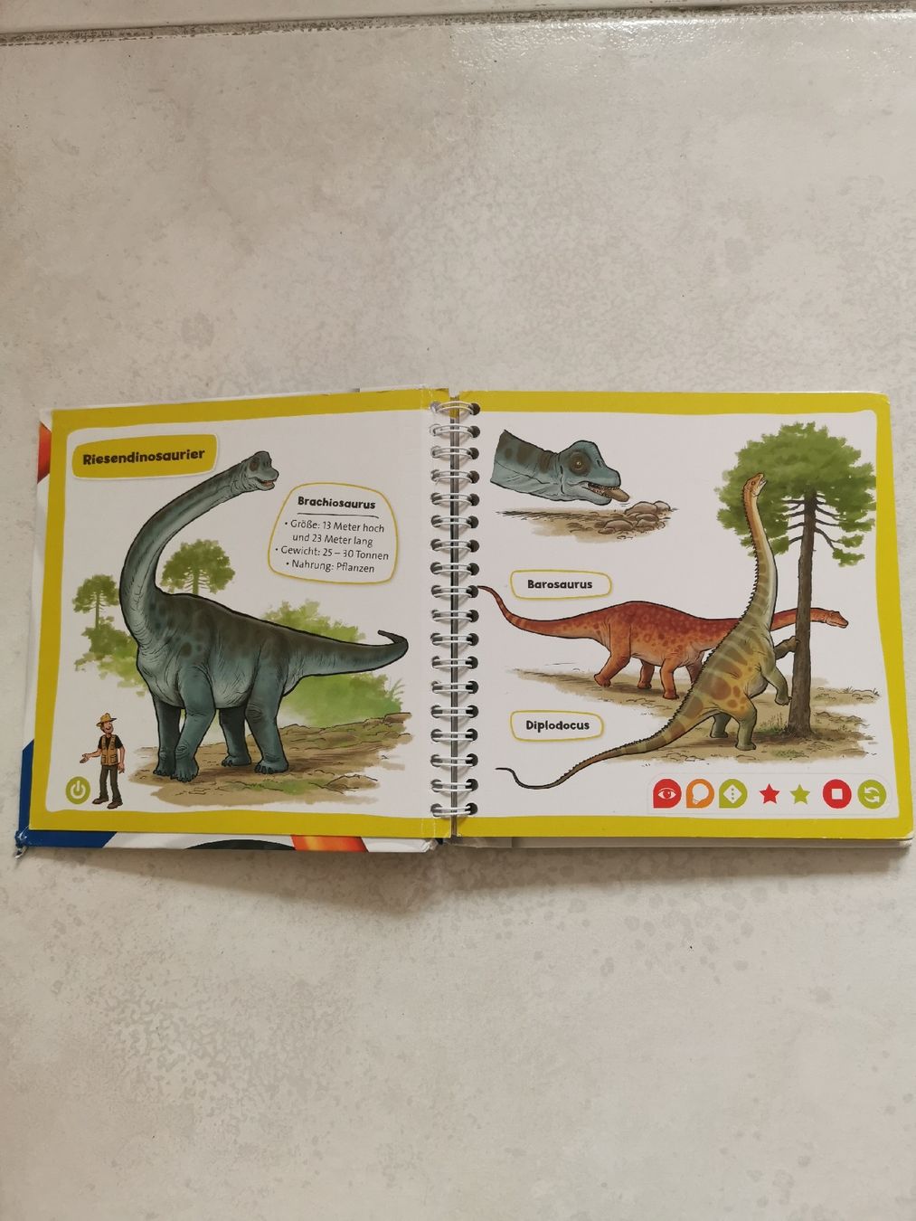 Libri: Tiptoi Buch Pocket Wissen Dinosaurier – Usato da Brunnen venduto da JJaime 1