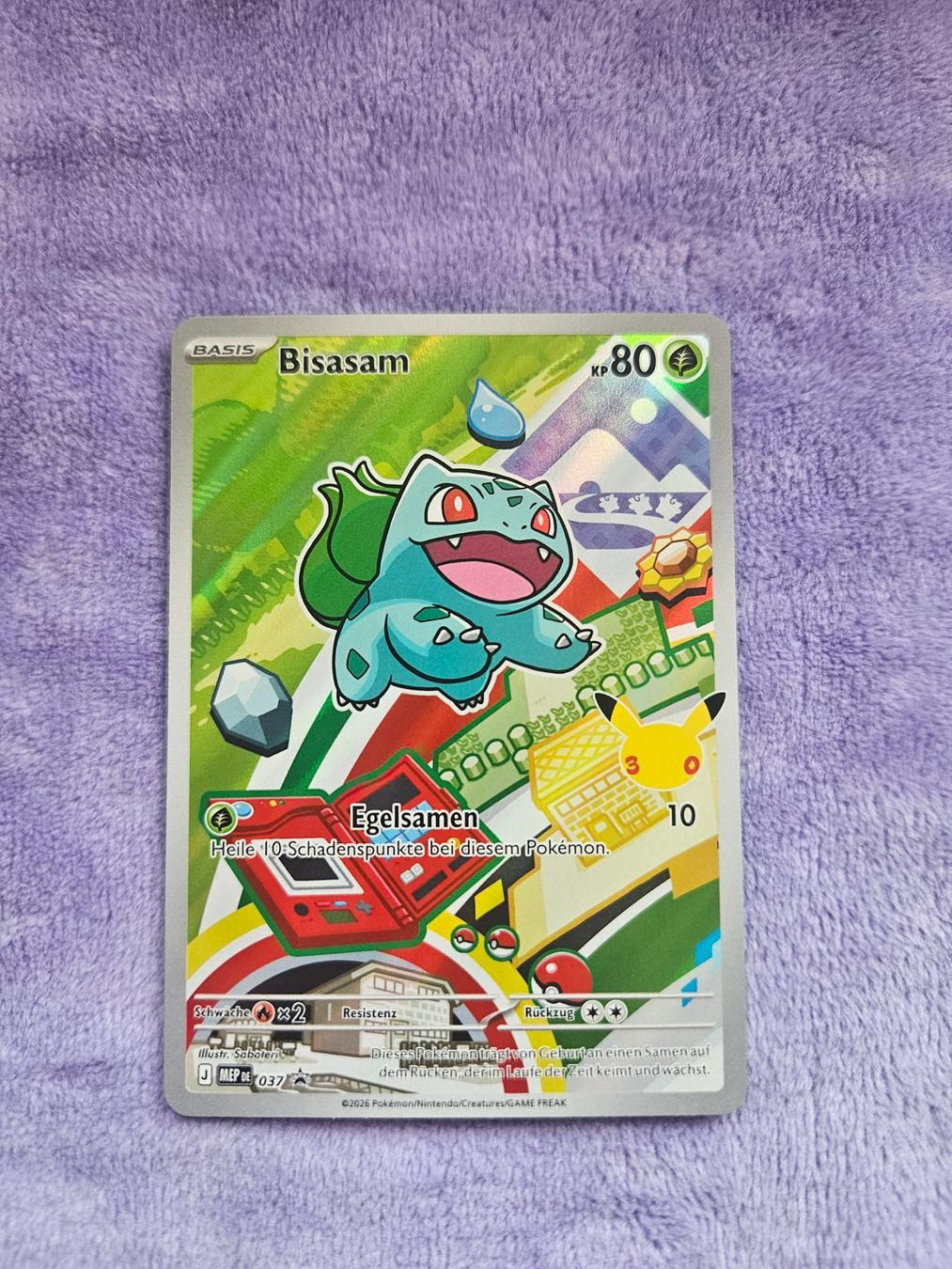 Pokémon Carte collezionabili: MEP (DE) 037 Bisasam DE – Nuovo (secondo la descrizione) da Cham venduto da sirloin28