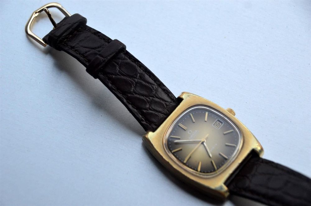 Armbanduhr vergoldet / Montre Omega Automatic plaqué or  G20 10