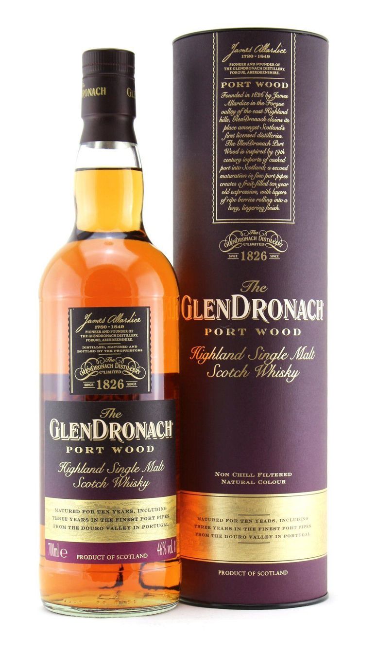 Glendronach Bevande alcoliche: Glendronach Port Wood – Nuovo e nell'imballaggio originale da Deitingen venduto da Peterso