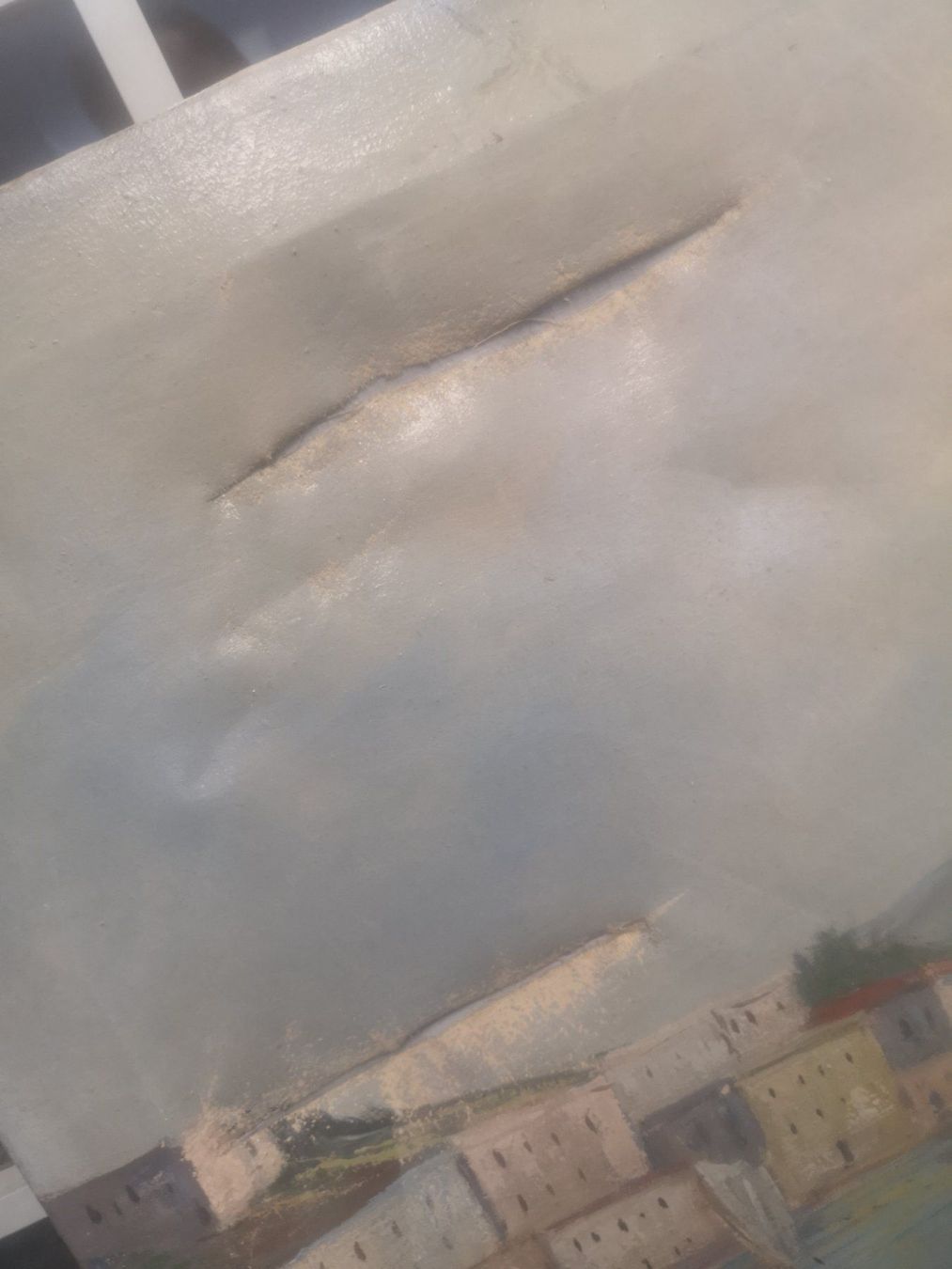 Gemälde: GRANDE HUILE SUR TOILE SIGNÉE – Defekt aus Genève von Qanil77 3