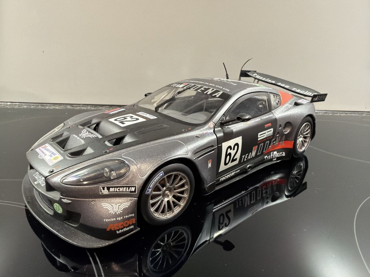 Solido Modellini d'auto: Aston Martin DBR9 - Le Mans - 1/18 - Solido – Difettoso da Wolfwil venduto da Rolex1