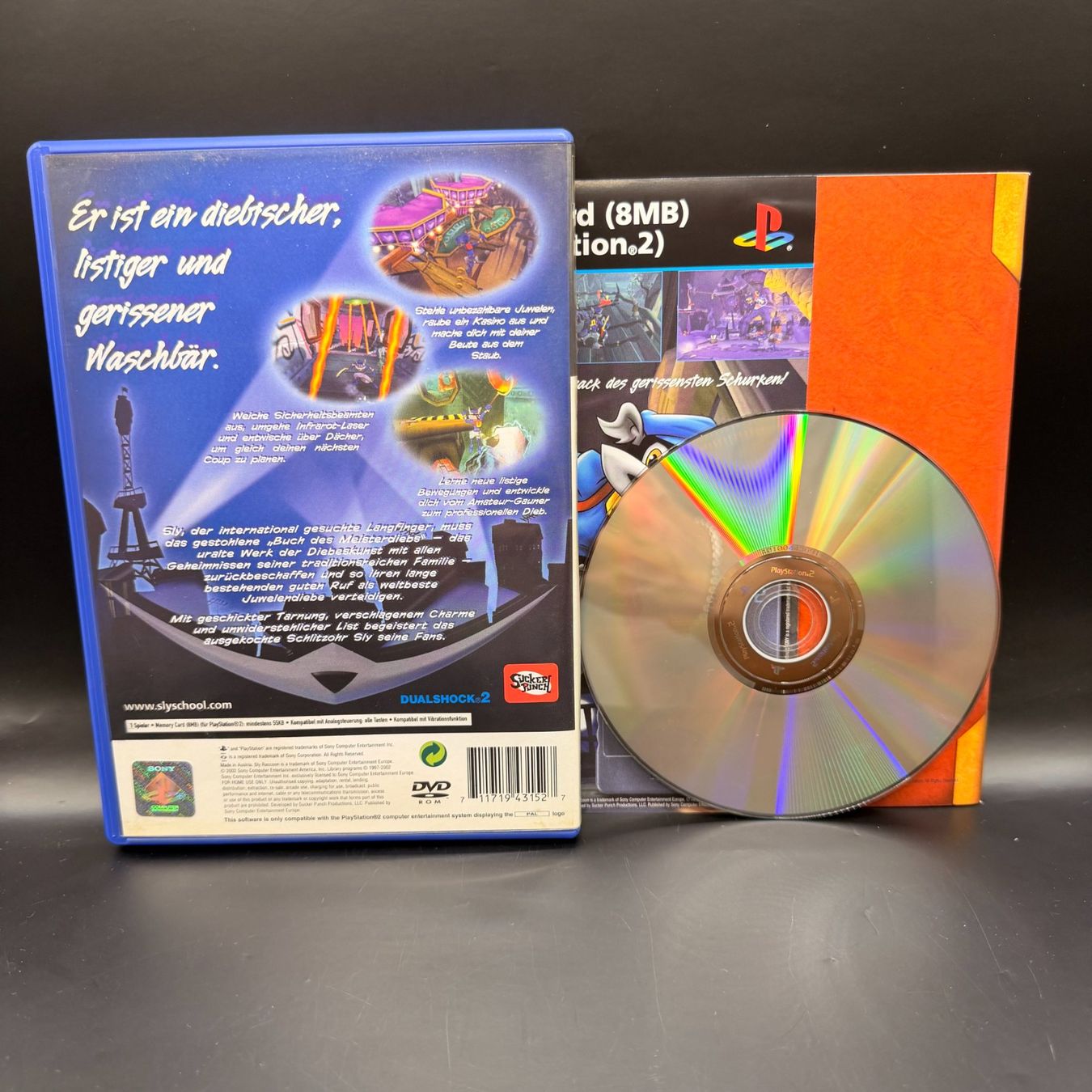 Sony Giochi: PlayStation 2 Sly Raccoon – Usato da Düdingen venduto da Nerdworld 1