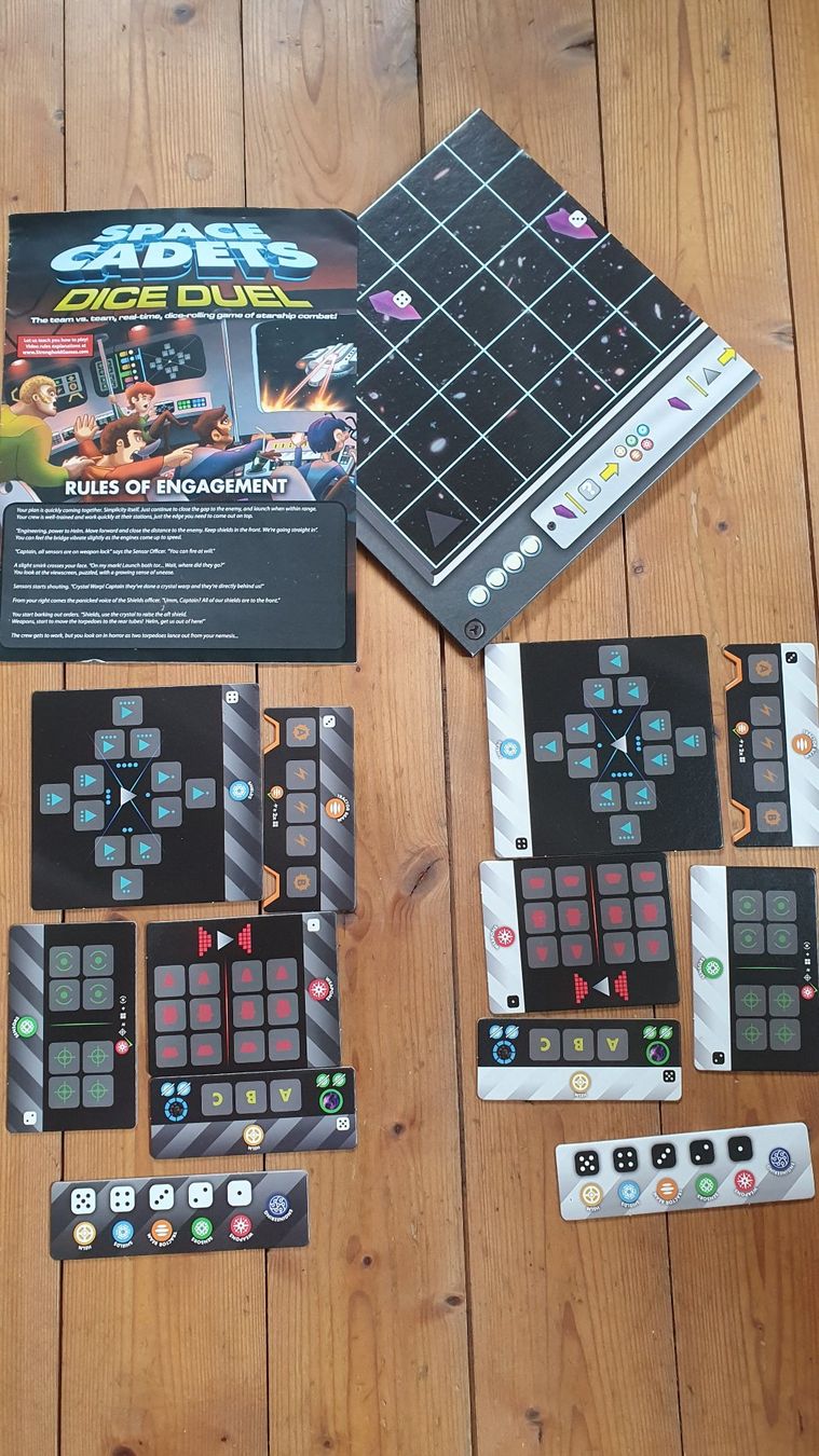 Spiele: Space cadets - Dice duel, der Star-Trek Simulator! – Gebraucht aus Bern von defigurant 3