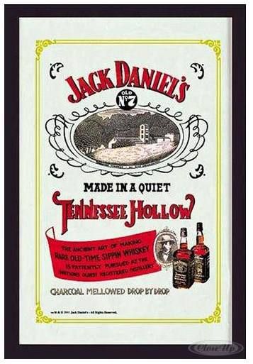 Spiegel: Spiegel - Jack Daniel's Tennessee Hollow – Neu und originalverpackt aus Ennetbürgen von open24shop