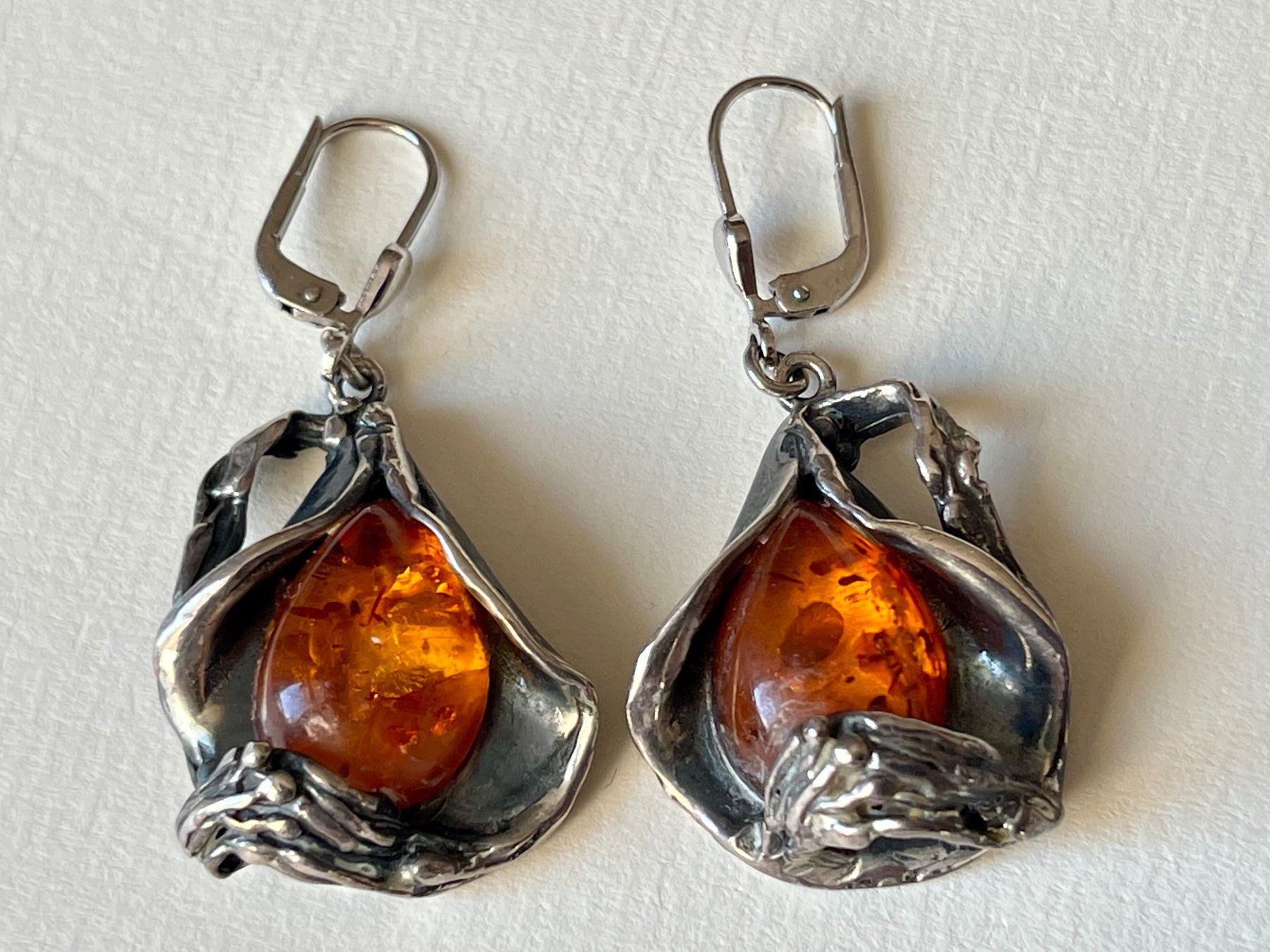 Altri gioielli: Bernstein-Silber 925 Schmuck – Usato da Kandergrund venduto da honey-art_and_more 6