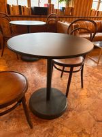 Table ronde bistrot Linear Steel ø70