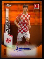Topps Jae-Sung Lee Auto 02/25 1.FSV Mainz 05 Bundesliga