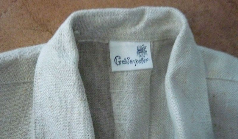Hemden, T-Shirts & Polos: Trachten-Hemd, Lein, Gr 6-8 J. – Gebraucht aus Ruggell von Btt 2