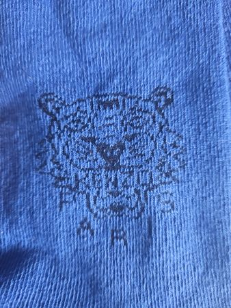 Kenzo Strumpfhose Gr. 14/16 Blau  Mädchen. Neu