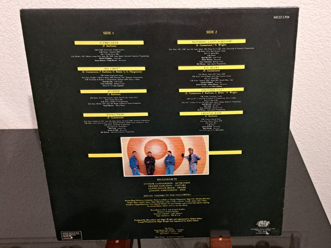 Dischi in vinile: Mezzoforte - No Limits LP VG+/VG+ – Usato da Günsberg venduto da Fleder4 1