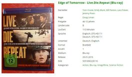 Edge of Tomorrow - Live.Die.Repeat (Bluray)