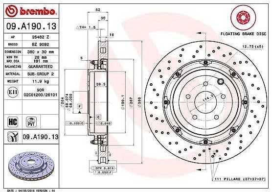 Alle Autoersatzteile: Nissan GTR Bremsscheiben – Gebraucht aus Birgisch von tschuggen111