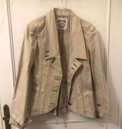 Guess Jeans Jacke, Beige, Top Zustand, Grösse S !