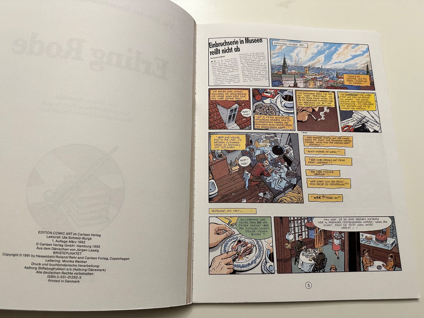 Fumetti: Die Zeit der Abrechnung 2 - Erling Rode - 1.Auflage – Usato da Münsingen venduto da Ganjam 3