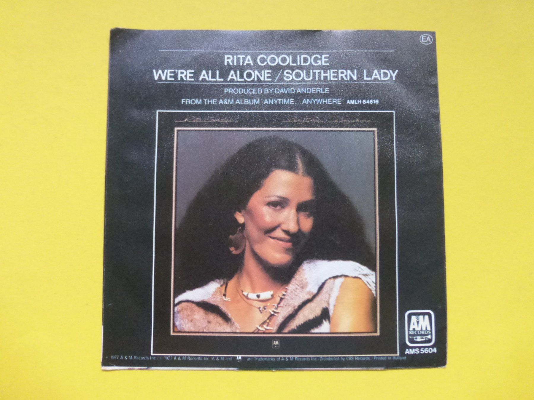 Vinyles: Rita Coolidge – We're All Alone – D'occasion à Zürich par Swiss57 1