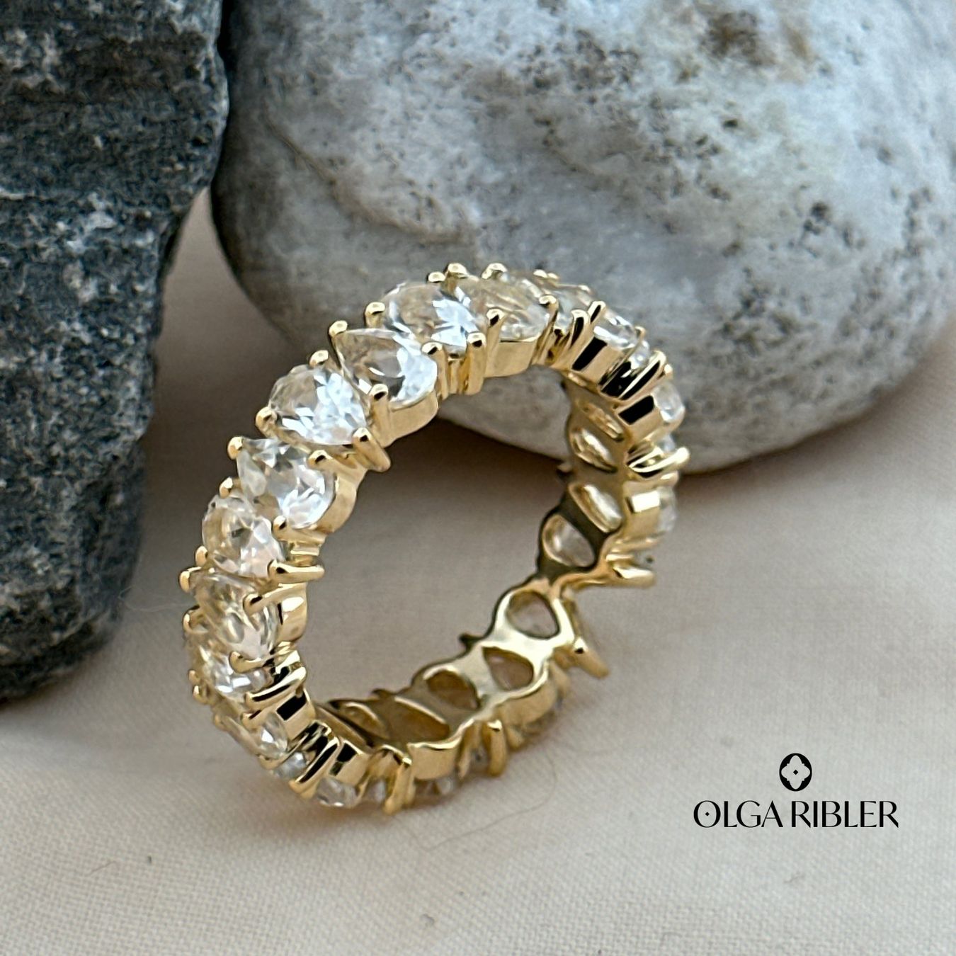 Olga Ribler Bagues: Memory Topas Ring Silber Grösse 55 – Neuf (Voir description) à Luzern par Schmuckoutlet