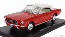 Ford Mustang I Convertible 1964-1966 rot / Verdeck weiss