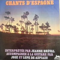 Jeannette Bréval José & Lupe De AZPIAZU Chants d'Espagne LP