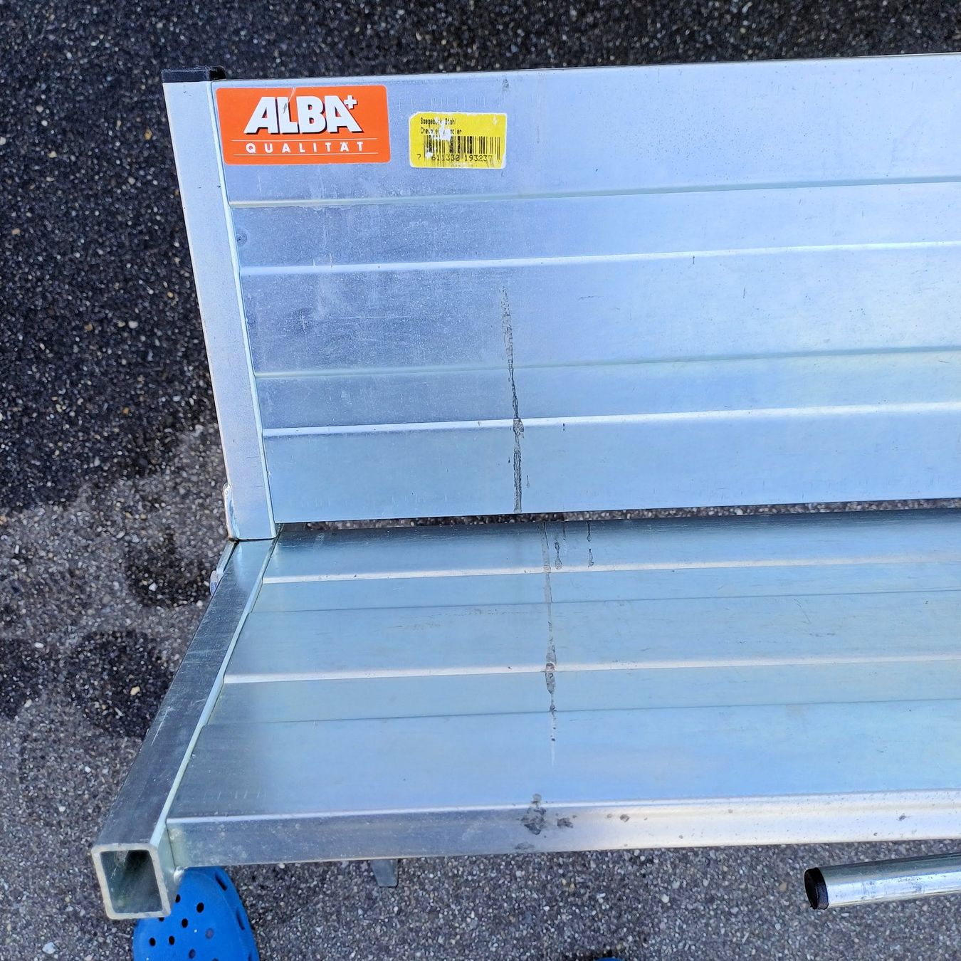 Cavalletti: Alba Chevalet de sciage pour tronçonneuse / Alba Sägebock – Usato da St-Imier venduto da Exocet60 3