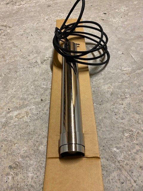 Lampadari & plafoniere: Pendelleuchte Vertico chrom glanz von Ribag – Usato da Umiken venduto da licht5040 1