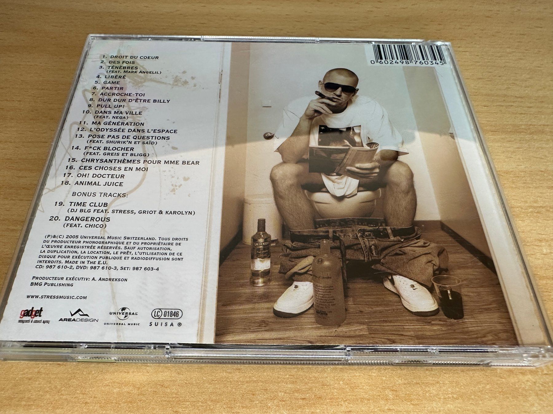 CD: Stress – "25.07.03" - CD & DVD – Usato da Rikon im Tösstal venduto da Alpenmutz 1