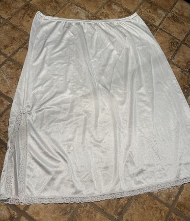 Sottogonna Bianco Late con Pizzo - TgM/L