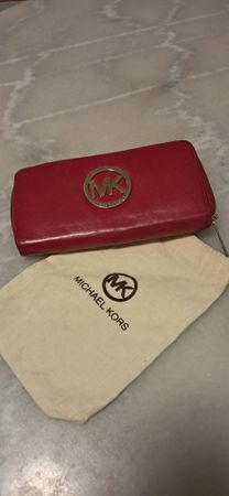 Michael Kors Portemonnaie, Leder rot, Top Zustand!