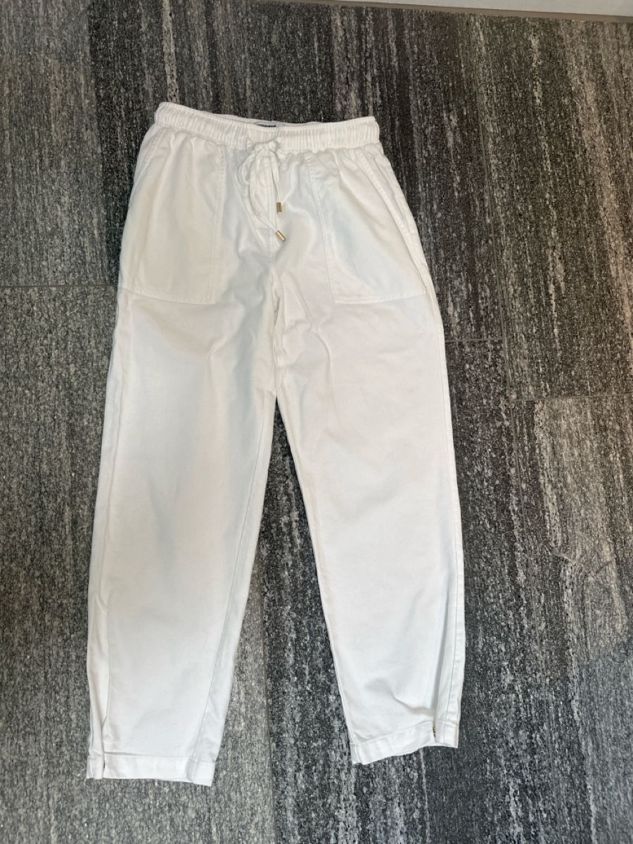 Hosen: Summer Cotton Trousers White Size S – Neu (gemäss Beschreibung) aus Sementina von NinaDel