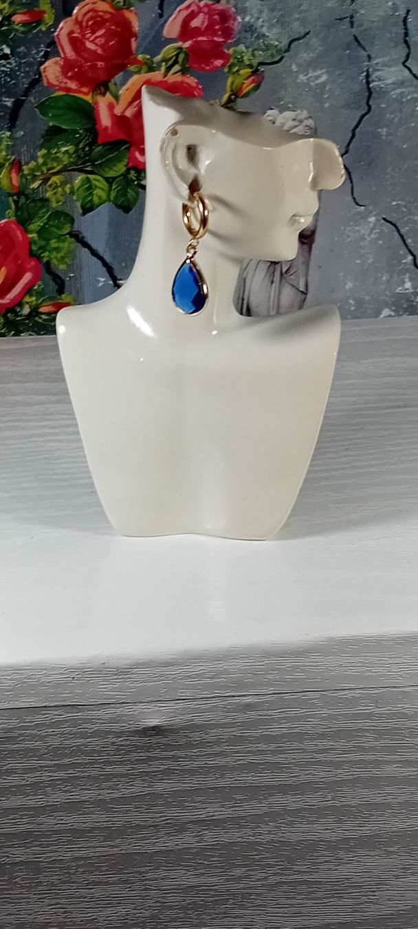 Orecchini pendenti & Orecchini a lobo: ohrring edelsthal,,,,mit modeschmuck,,,glanzig – Nuovo (secondo la descrizione) da Basel venduto da bij_5hqd 1