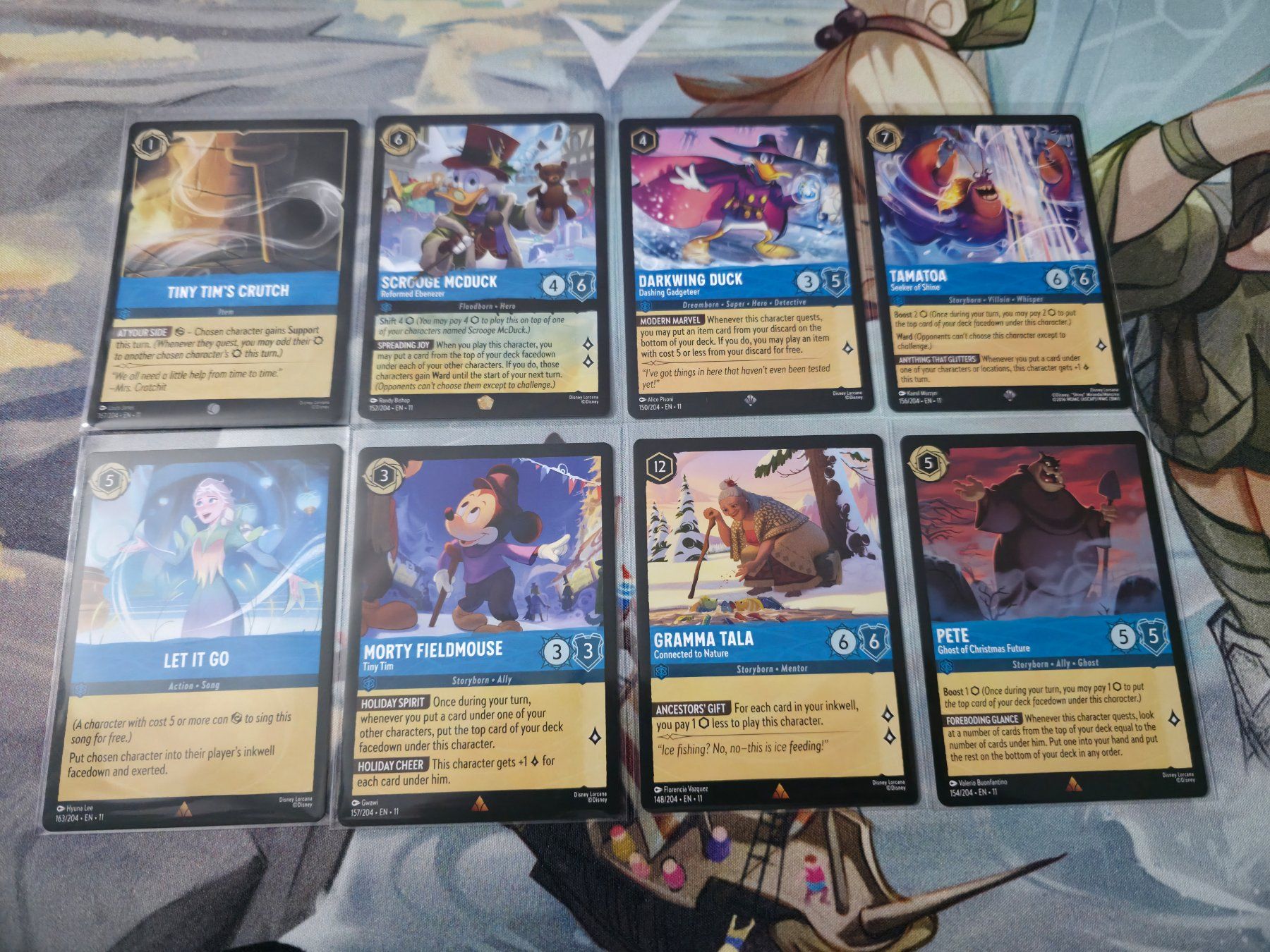 Disney Carte collezionabili: Disney Lorcana Winterspell Set (185+ Karten) – Nuovo (secondo la descrizione) da Aegerten venduto da myoutlet 3