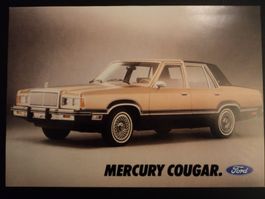 Prospekt Mercury Cougar 1981