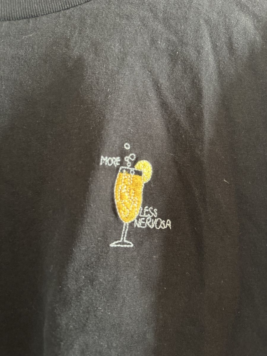 T-shirt: On Vacation Shirt, Schwarz, S – Usato da Zürich venduto da noura2202 2
