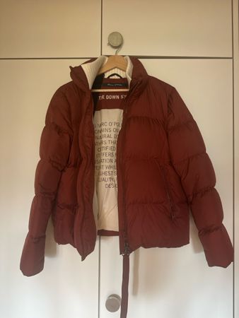 Marc O'Polo Big Puffer Down Jacke Bordeaux Größe M