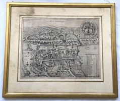 Matthäus Merian (1593-1650) - Kupferstich - Stadt Zürich