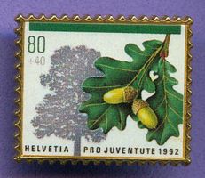 PTT  Pro Juventute 1992  80 Rappen