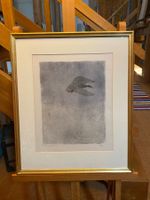 Cadeau vintage avec une gravure de Robert Hainard