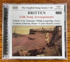 BRITTEN - Folk Song Arrangements CD