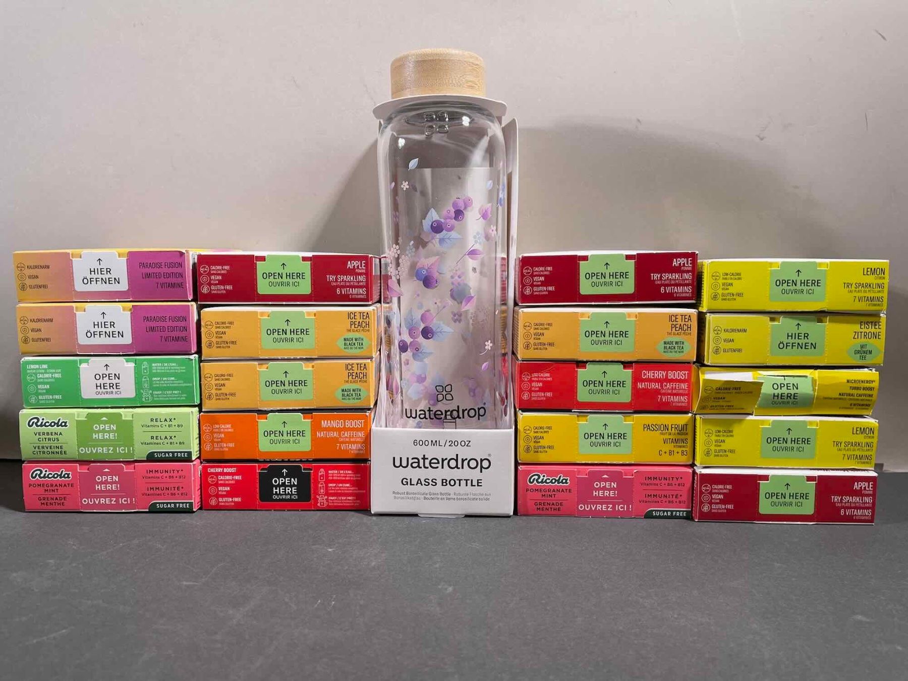 Waterdrop Trinkflaschen & Thermosflaschen: 🟢   20 Waterdrops mit Flasche  - NEU – Neu und originalverpackt aus Zürich von trashtussi