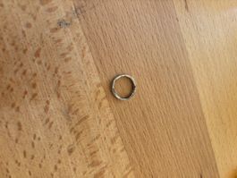 Petite bague anneau simple en argent 925