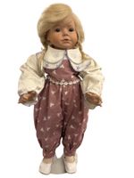 UNIKAT Künstlerpuppe Mädchen 55 cm – Porzellan, handbemalt,