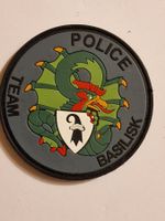 Polizei abzeichen Team basilik Pvc Klett Basel
