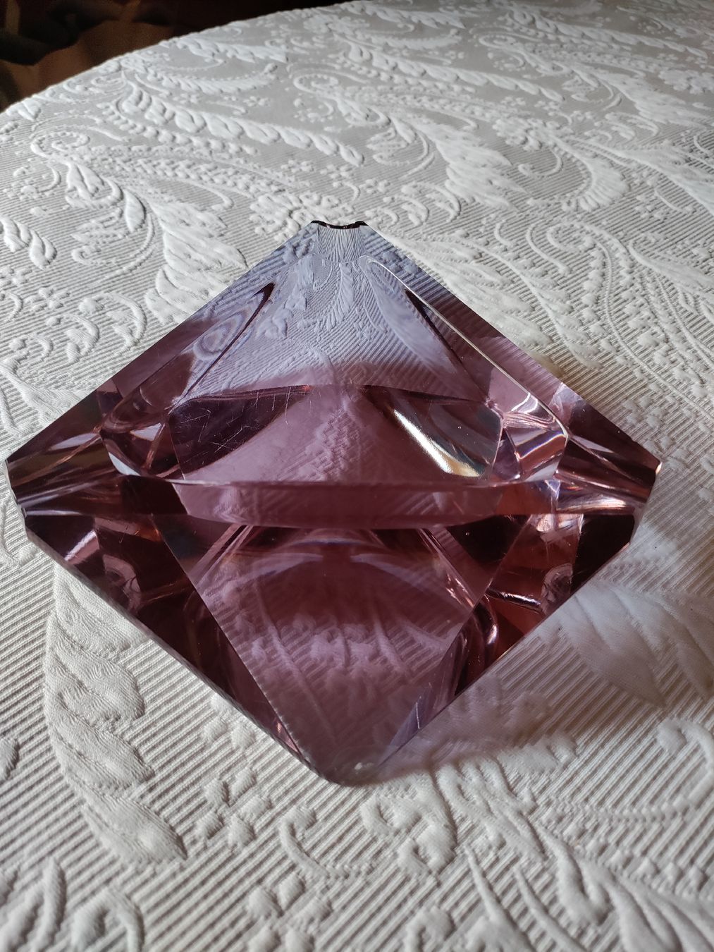 Aschenbecher: schöner grosser Glas Aschenbecher – Gebraucht aus Fideris von VonRiva86 2