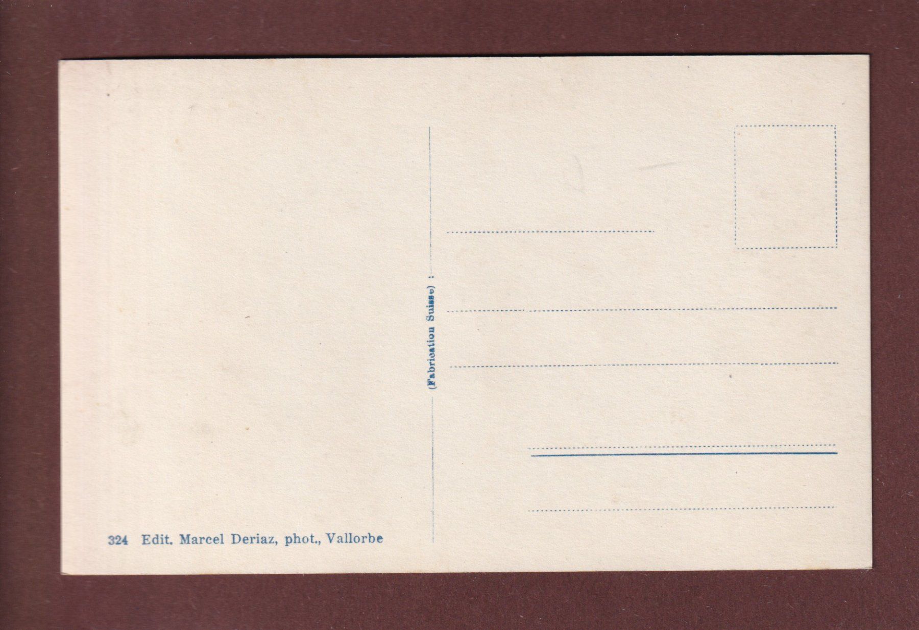 Cartoline postali: VALLORBE - Source de l'Orbe – Usato da Pully venduto da nicecards 1