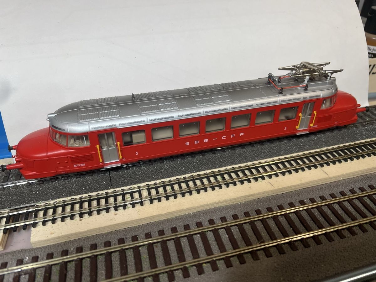 Märklin Modellini di ferrovie: Märklin Roter Pfeil und  – Usato da Dübendorf venduto da Troggy 1