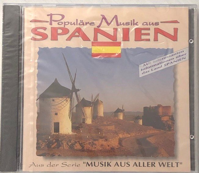 CD: Populäre Musik aus Spanien – Nuovo e nell'imballaggio originale da Grüningen venduto da azulverde