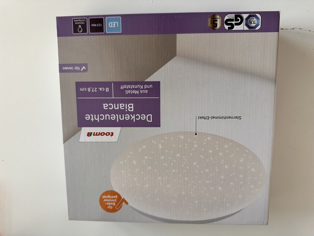 Lampadari & plafoniere: Deckenleuchte Bianca - Sternenhimmel-Effekt, Neu! – Nuovo e nell'imballaggio originale da Zürich venduto da Gadgets2020