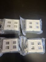 4er Set Hager FLF komplettsets RJ45 cat.6a