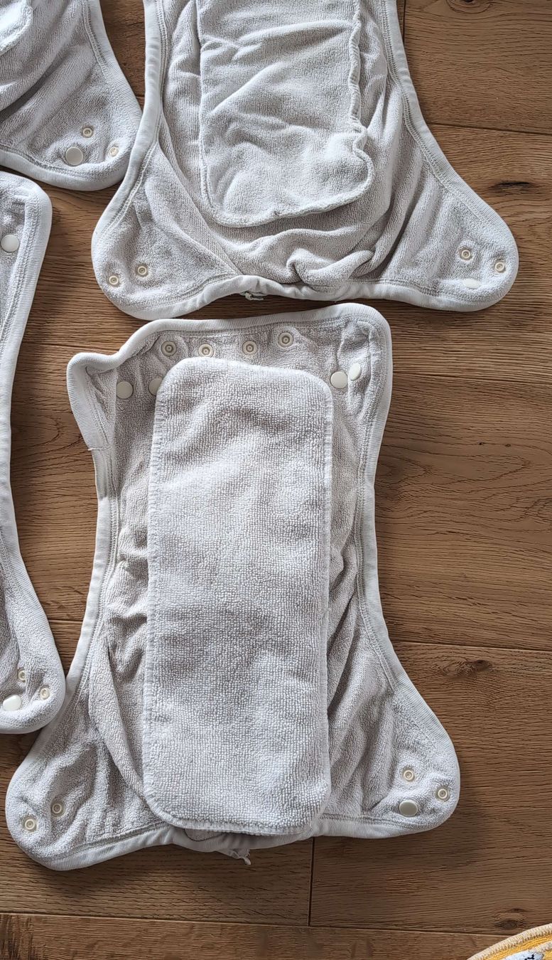 Windeleimer & Windeln: 10 PoPoLiNi Höschenwindeln /Stoffwindeln One Size – Gebraucht aus Bern von JennisJungle 1